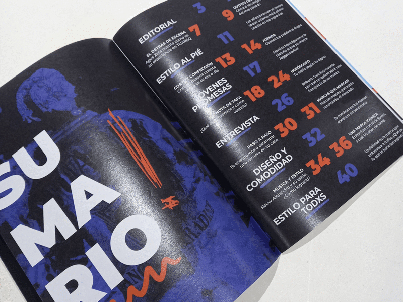 Revista Pilcha, Diseño Editorial.