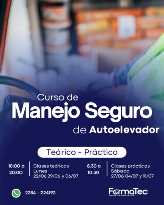 Curso Manejo Seguro de Autoelevador