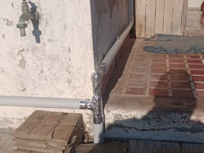 Instalación de gas y cambio de tanke