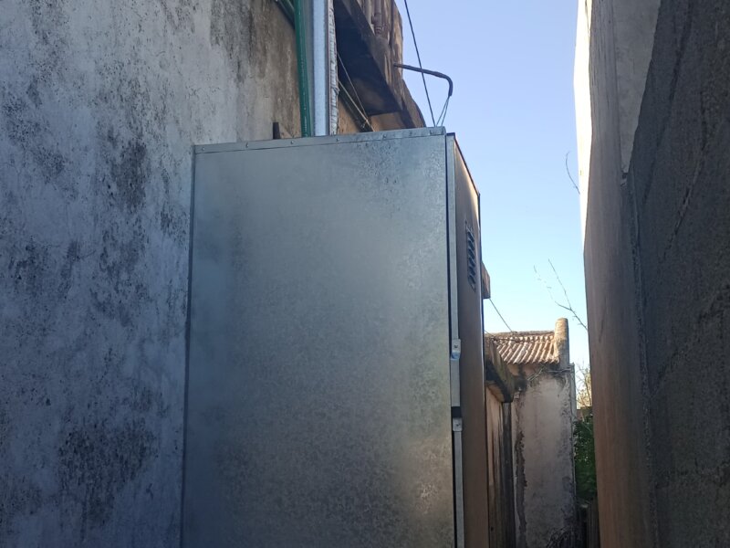 Instalación de gas y cambio de tanke