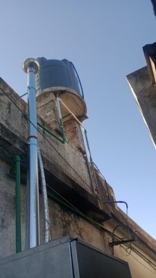 Instalación de gas y cambio de tanke