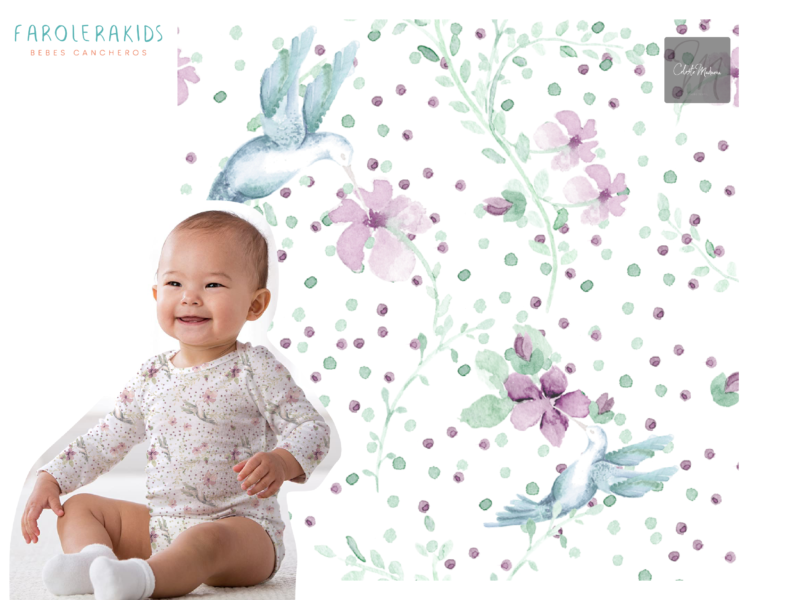 Diseño de estampas para bebés y niños